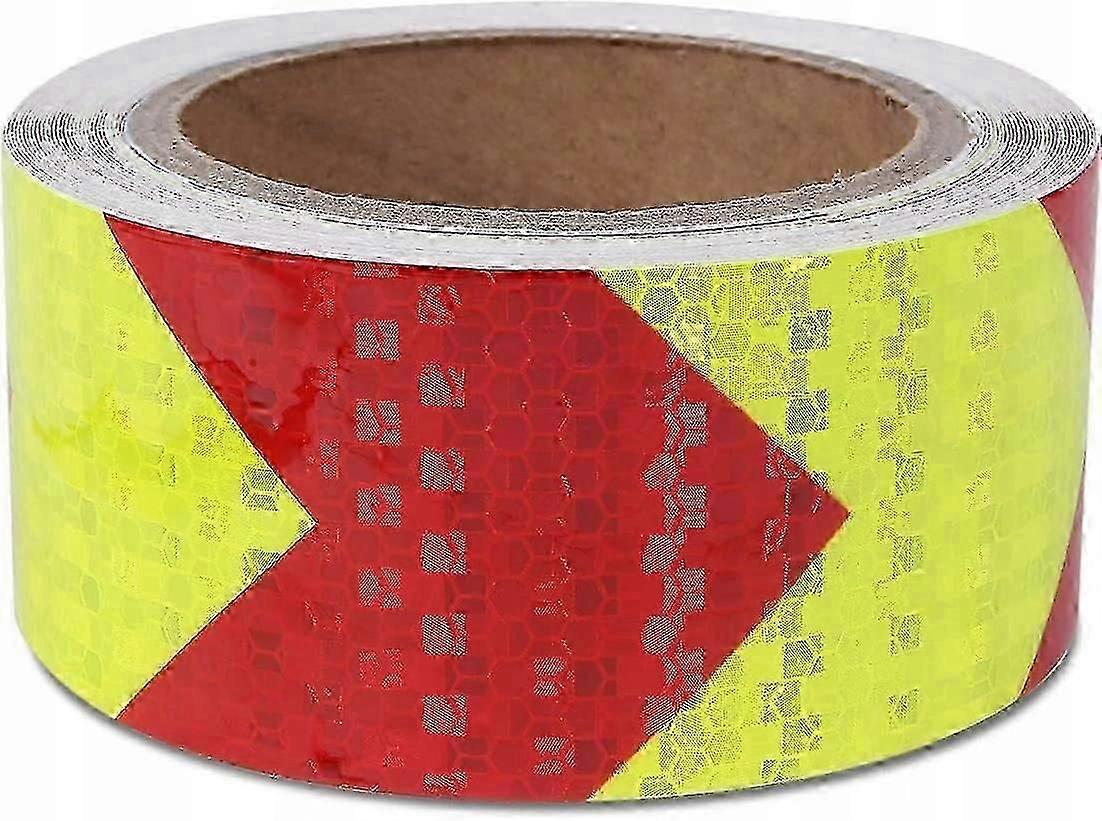 Reflective Tape Self-adhesive Yellow Red 5m