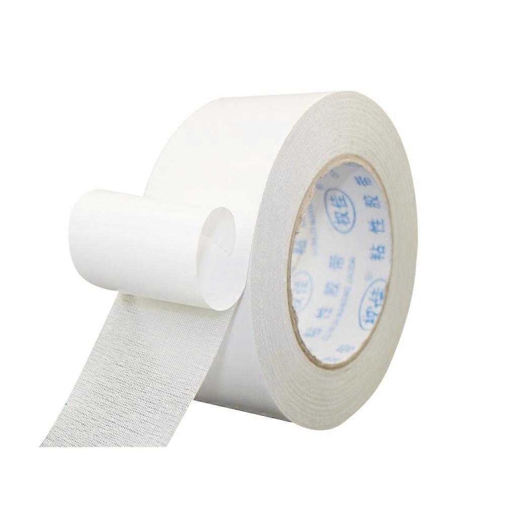 Double Sided Carpet Tape for Rugs and Carpets in Place White Gauze 1 Inch Wide