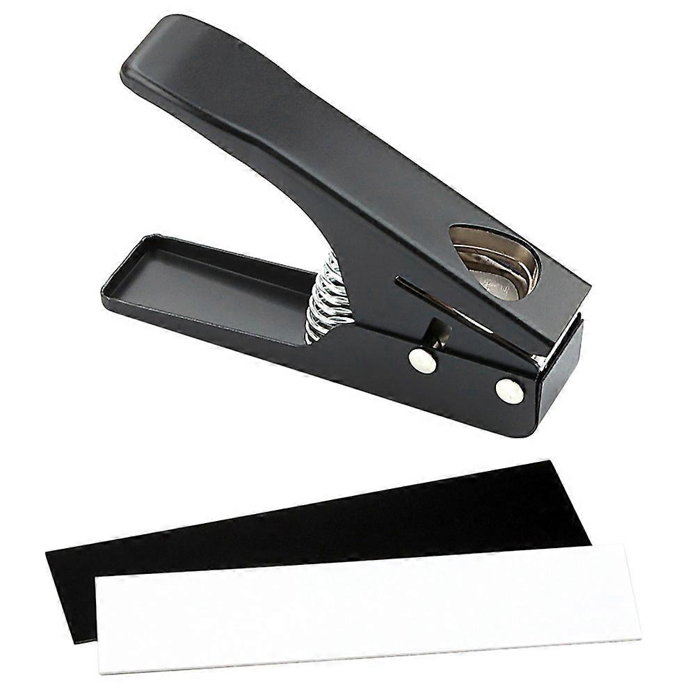 Guitar Pick Making Tool Metal And Plastic For Guitar Enthusiasts 1 Set