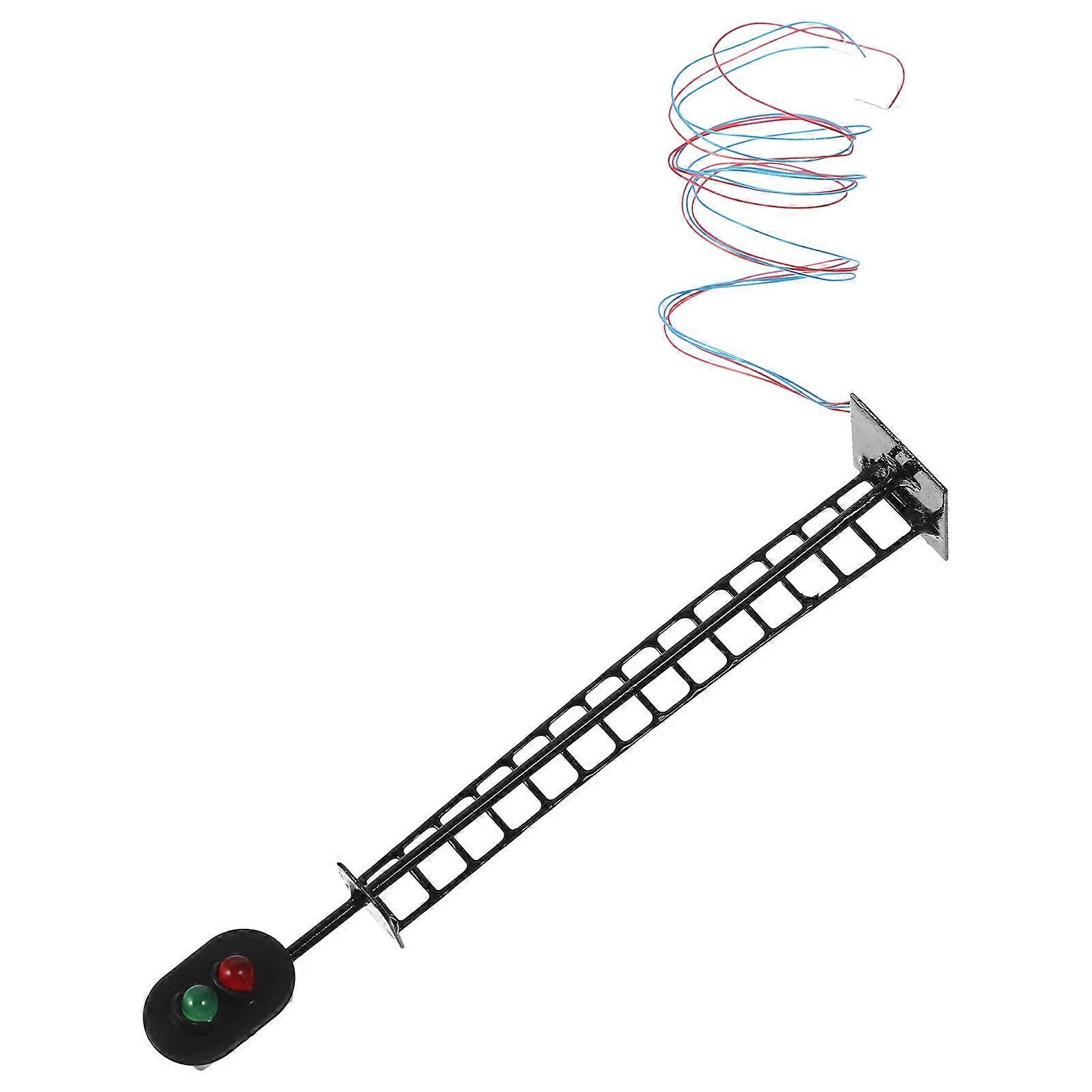 Micro Landscaping Lamp Decor Realistic Railroad Light Model Voltage 3V/12V 1Set