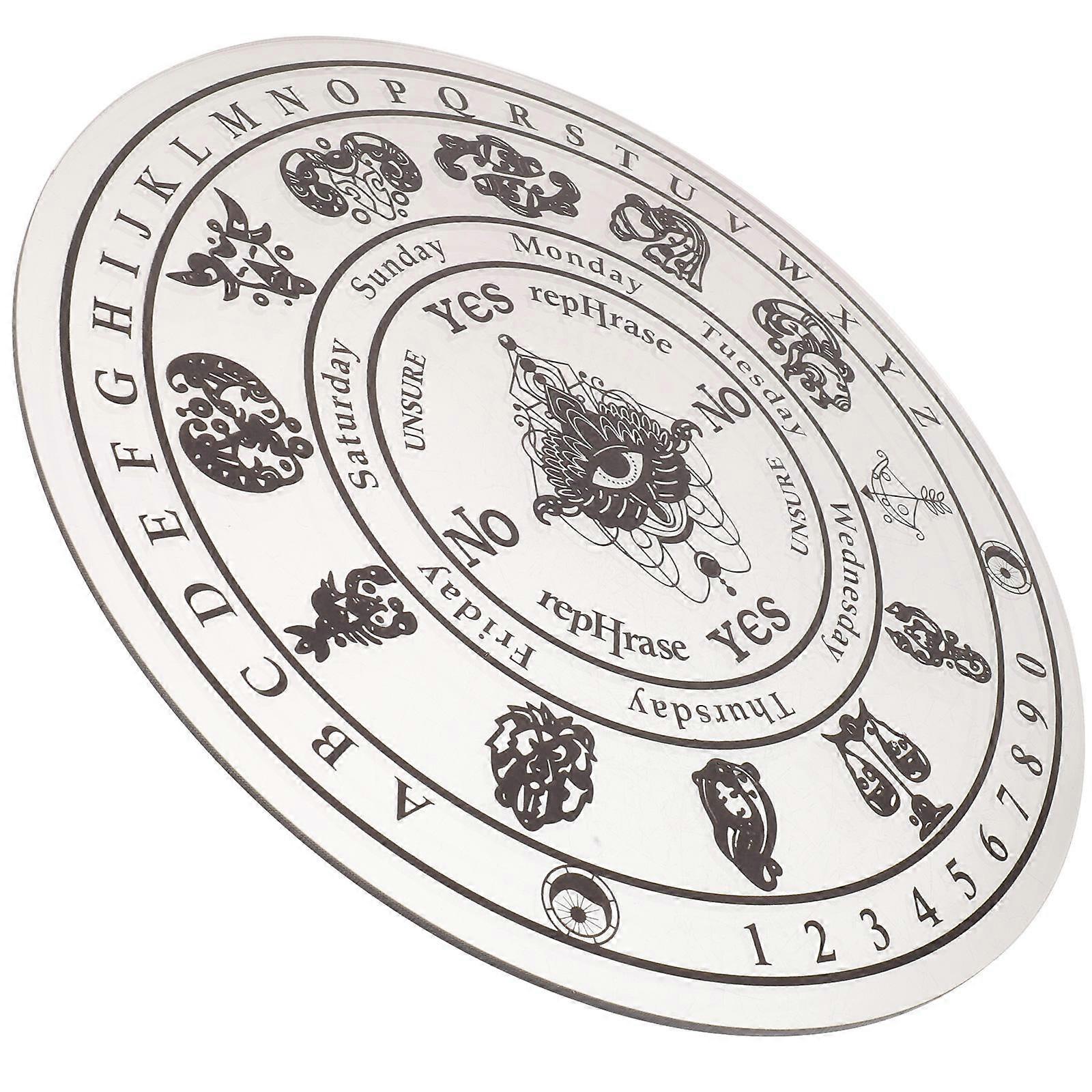 Wooden Divination Board for Home Divination Prop with Material