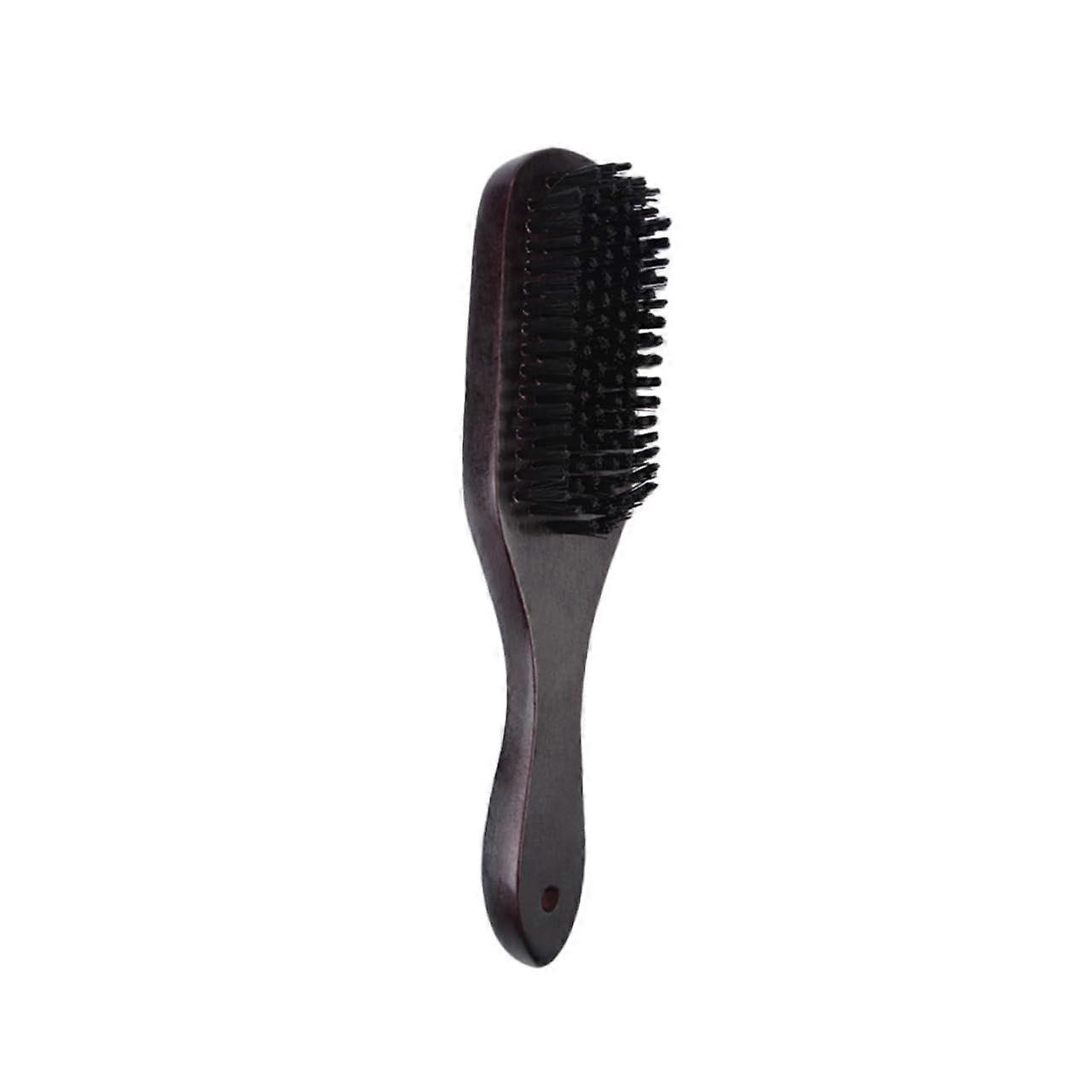 Bristle Beard Brush 1 Piece For Men Coffee Color Beard Styling Tool
