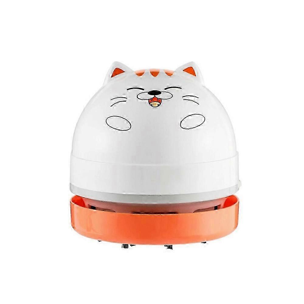 Mini Desktop Vacuum Cleaner Automatic Portable Small Rubber Confetti Computer
