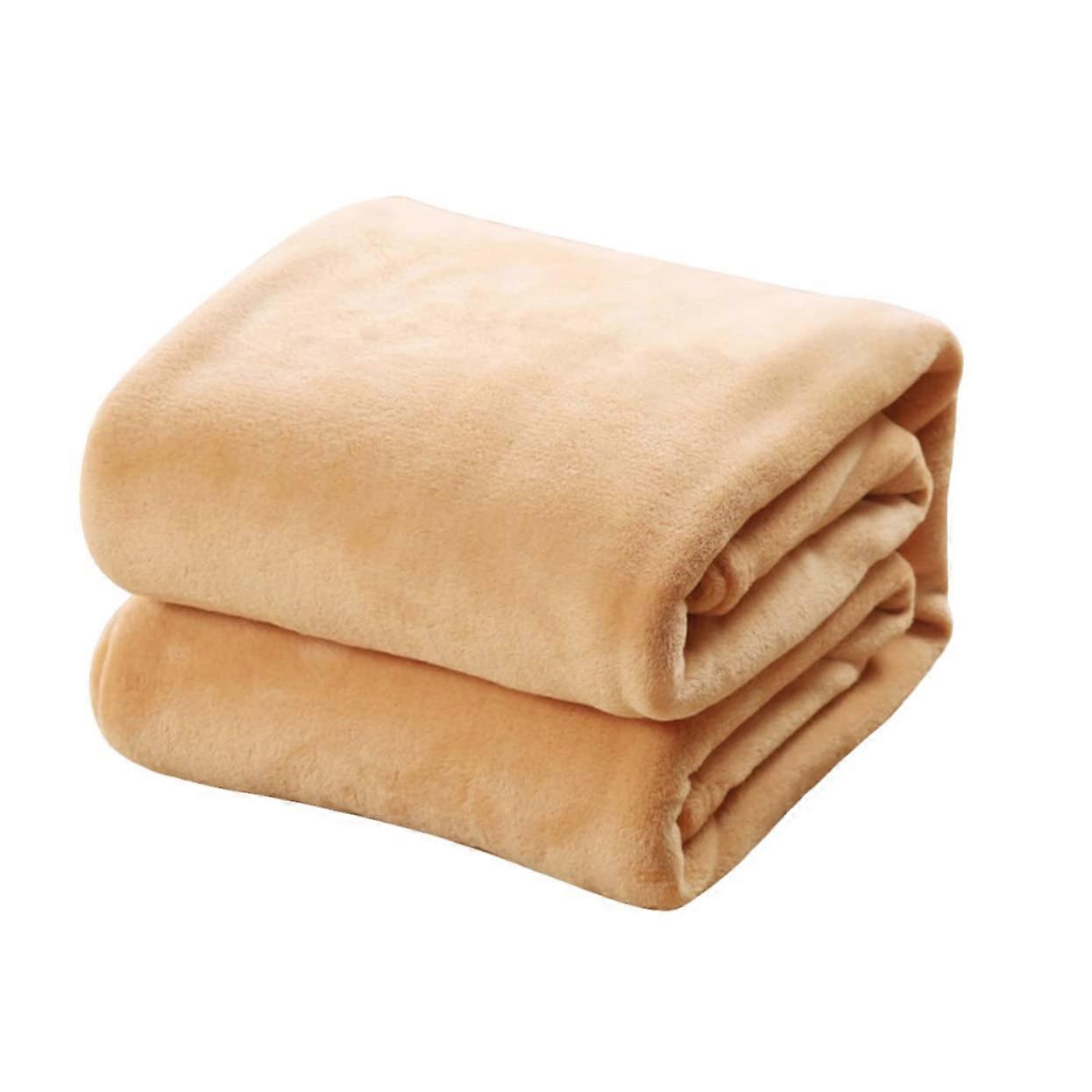 Blankets Throw Blankets for Babies Fluffy Woobie Sofa Throw Blanket Khaki