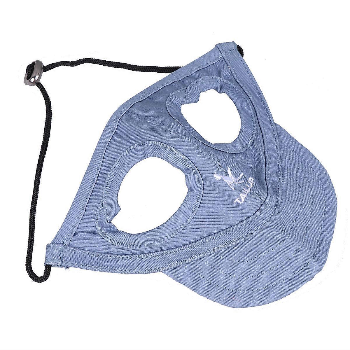 Simple Pet Hat Puppy Travel Accessory For Outdoor Walking Blue Color 1Pack