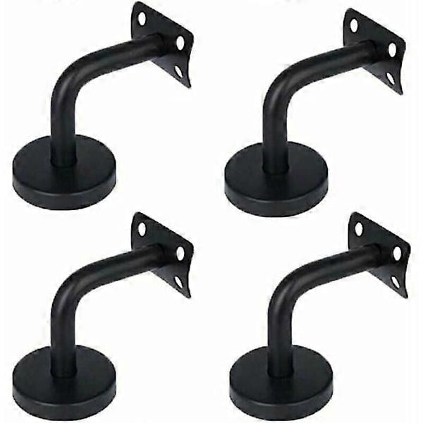 Confezione da 4 staffe per corrimano in acciaio inossidabile per corrimano a parete per interni, corridoio, scala