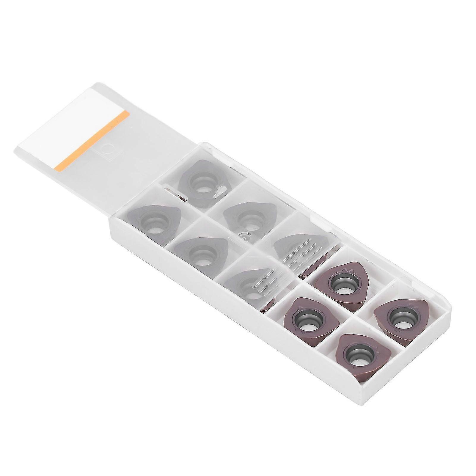 2025 10 Pcs Turning Inserts Lathe Finishing Inserts Coated CNC Blades Replacement Carbide Cutters