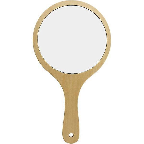 Manual Barber Mirror for Salons Handheld Makeup Mirror Portable Salon Handheld Mirror with Handle