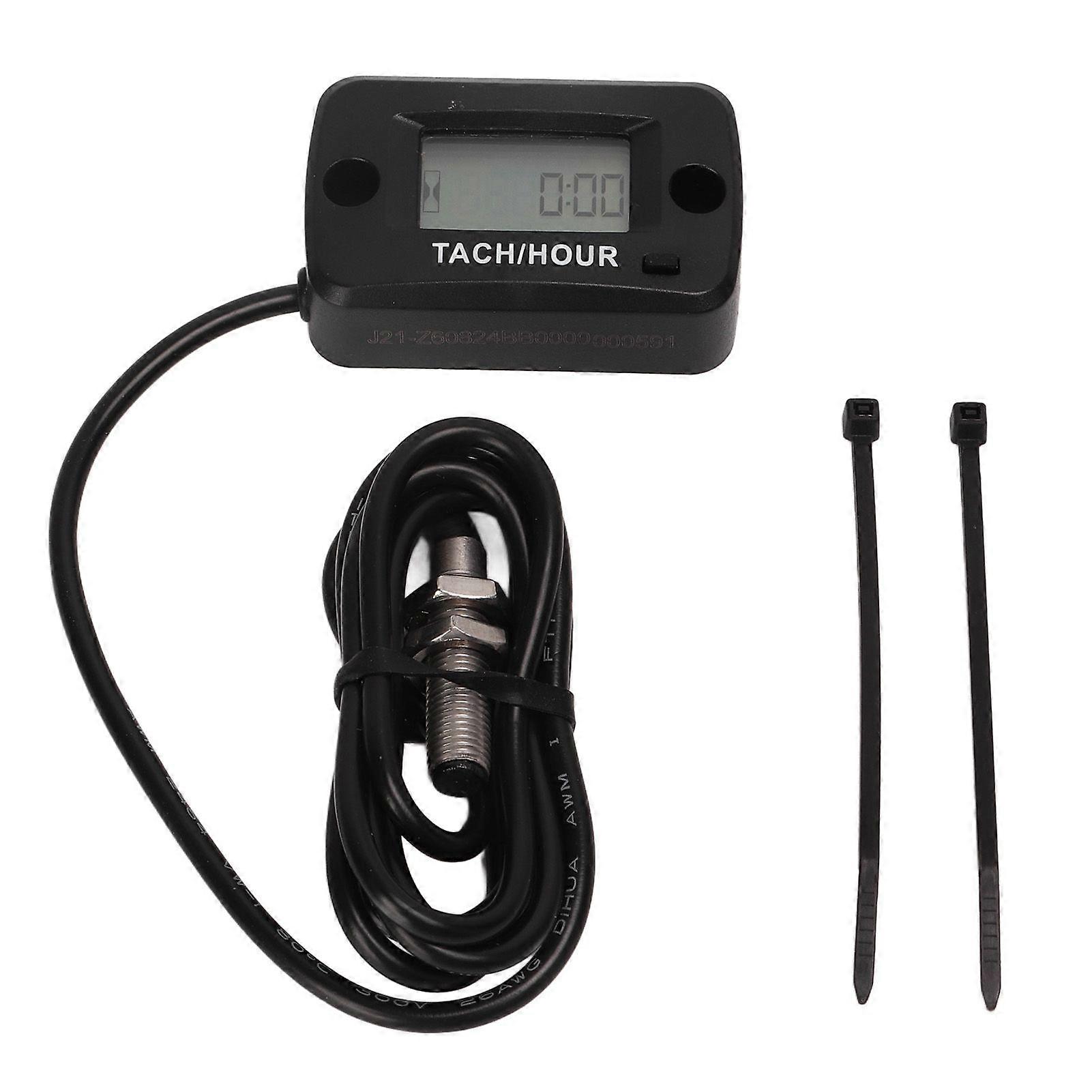 waterproof IP67 resettable job timer hour meter