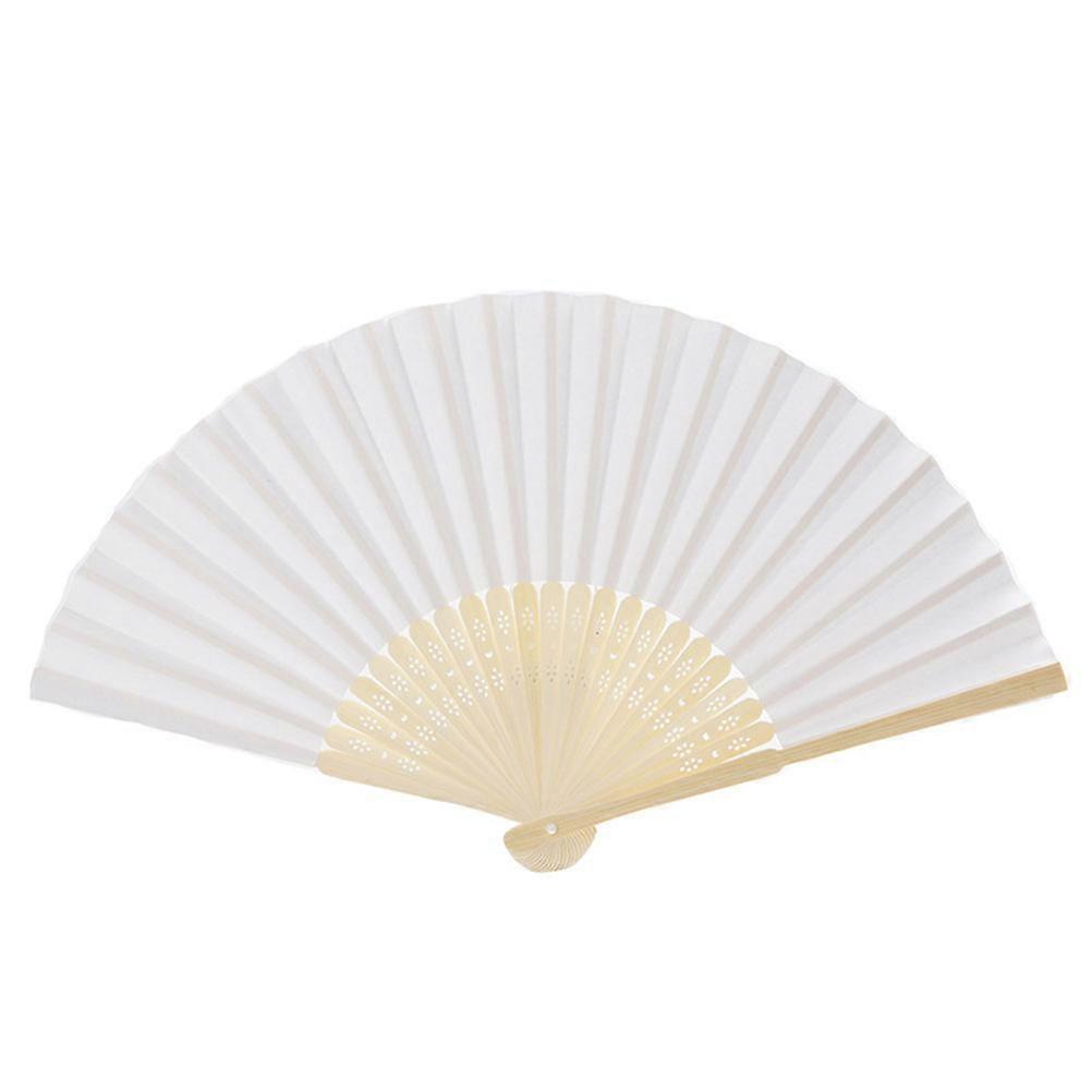 Blank Folding Fan for Custom Design, Perfect for Gifts and Celebrations