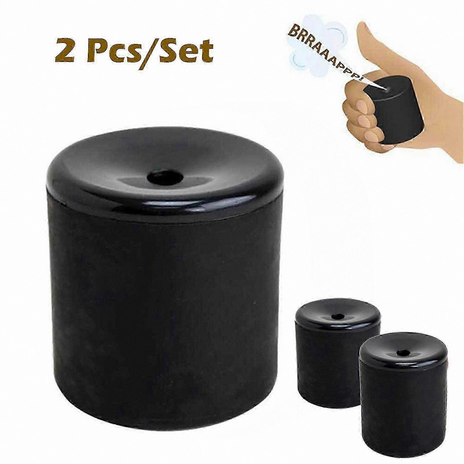 Realistic Sound Prank Toy for Parties - 2-Pack Rubber Gag Joke Noise Maker