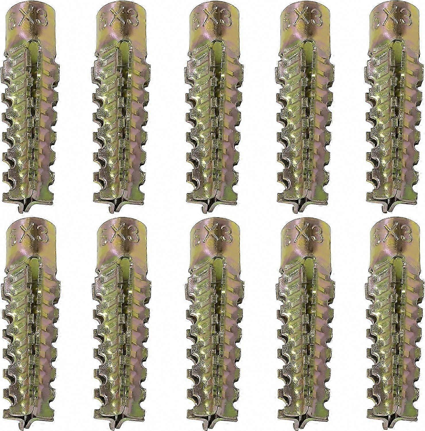 مسامير تمدد معدنية 20x - 6x32mm - لتثبيت الخرسانة والخرسانة الخلوية وبلاط الجص