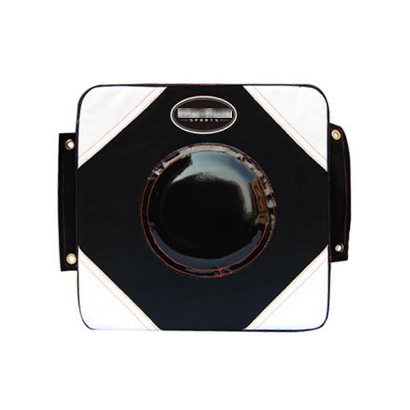 沙袋拳击焦点目标训练，带手套，泰拳，空手道黄色