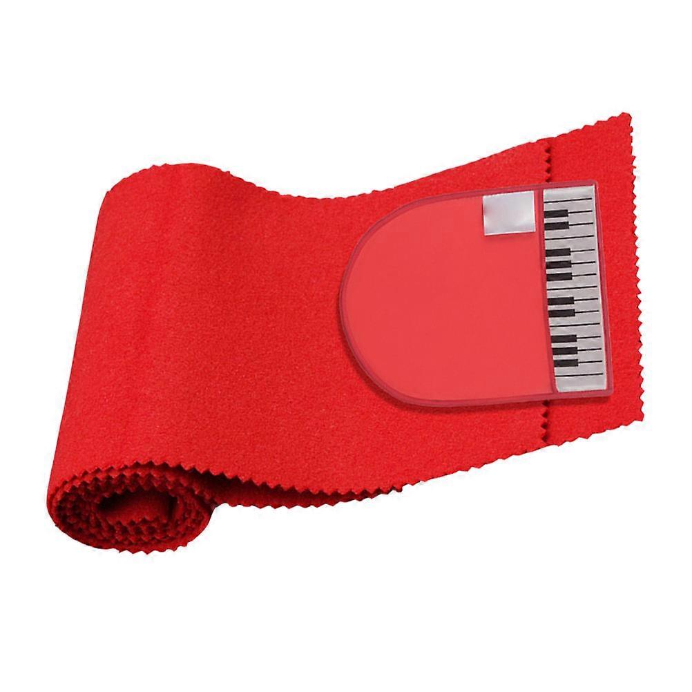Piano Cleaning Cloth 2Pcs Standard Design Cover For Instrument Maintenance Made With Lint-Free High Grade Fabric