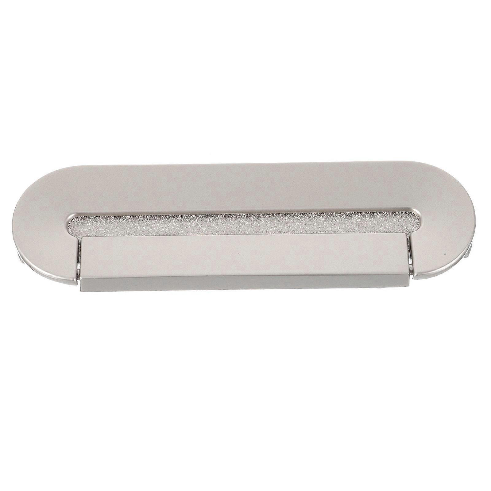 Silver Cabinet Knob for Home Use Durable Zinc Alloy Door Pull with Smooth Shock Proof Design Fits