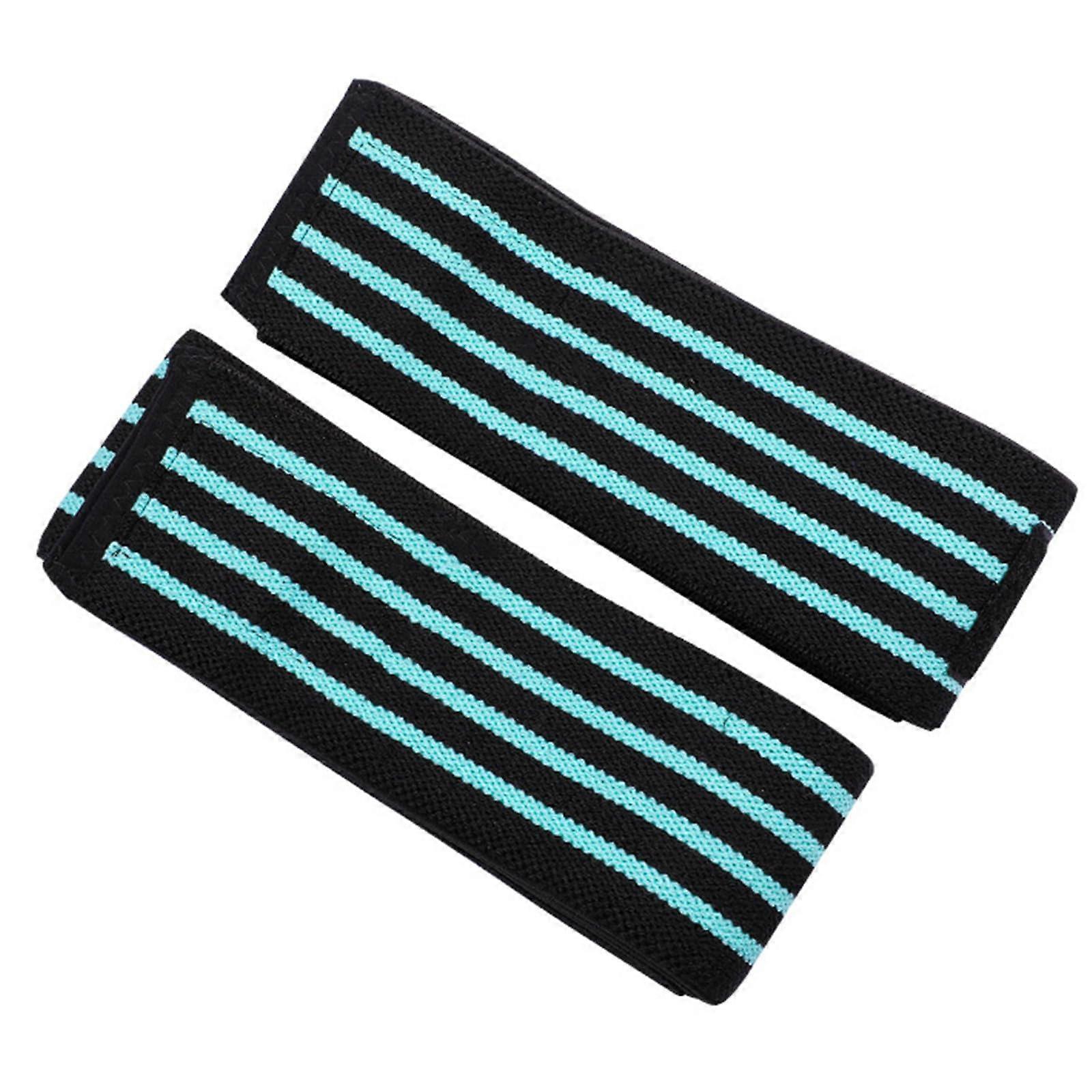 1 Pair of Antislip Knee Support Wrap for Running and Sports, Flexible Knee Wrap, Adjustable Wrap Around the Knee with Straps Ref: 8072