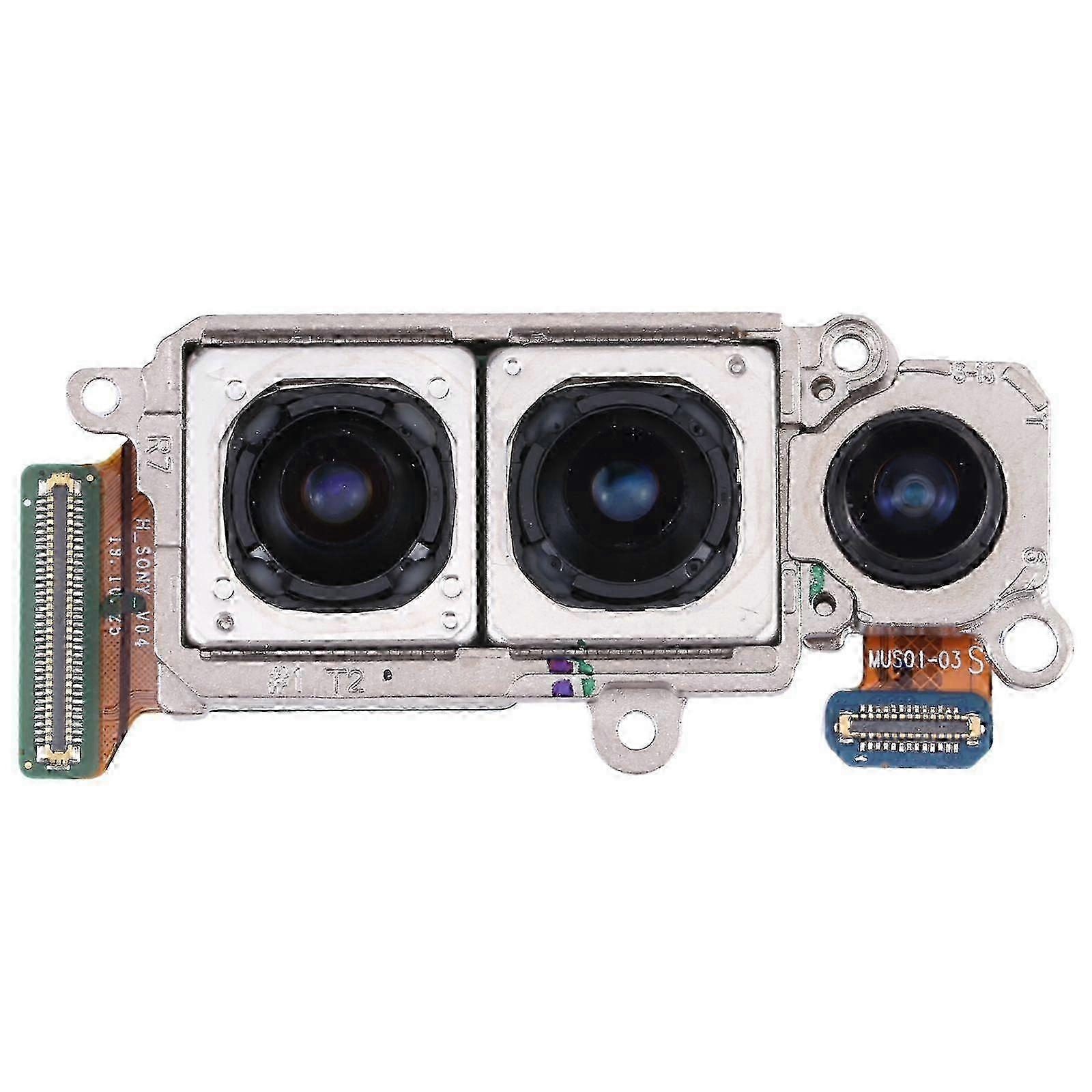 Original Camera Set For Galaxy S21 / S21 5G / S21+ 5G US Version - Replacement Lens & Back Glass