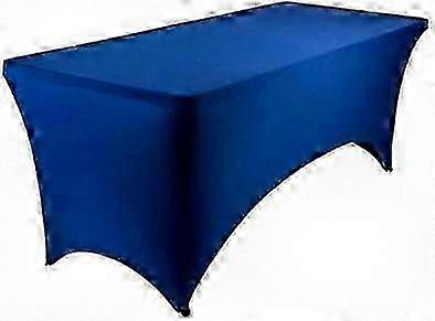 2025 Rectangular Stretchable Polyester Table Cover for Events, Celebrations, and Dining