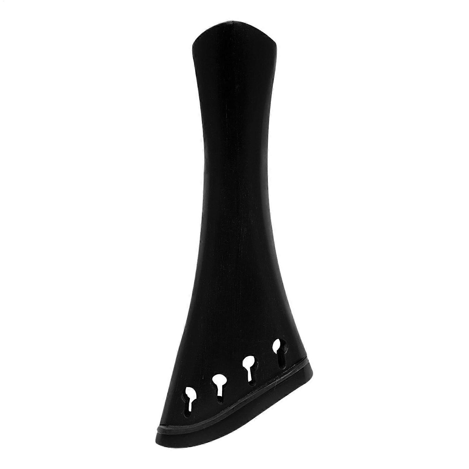 Ebony String Violin Tailgut, 4/4 Size Violin Tailpiece, Replacement Part