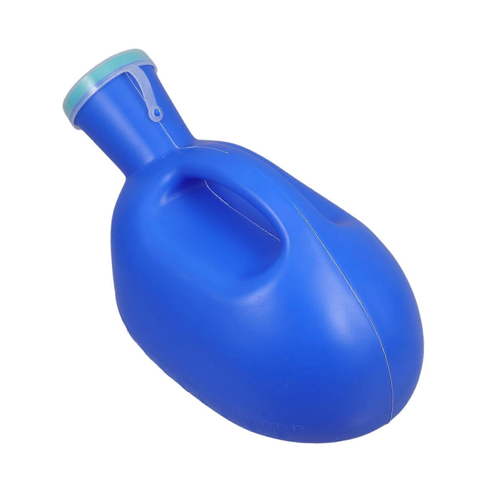 Portable Urinal for Men Pee Bottle Man Safe Male Urinal Overflow Lid Camping Toilet Portable Urinals for Men Foldable Urinal Bottles for Bed