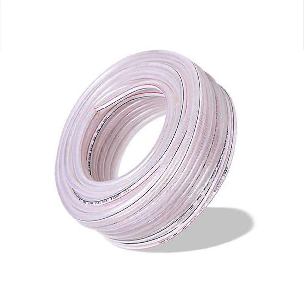 10meter garden hose, PVC hose, inner diameter 16mm x 2mm, flexible water hose with hose clamp.
