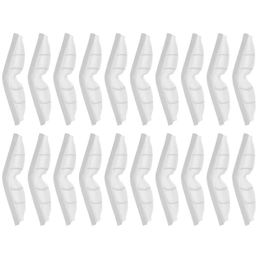 20pcs Silicone Nose Bridge Pad Prevent Eyeglasses Fogging Face Mask Inner Strip