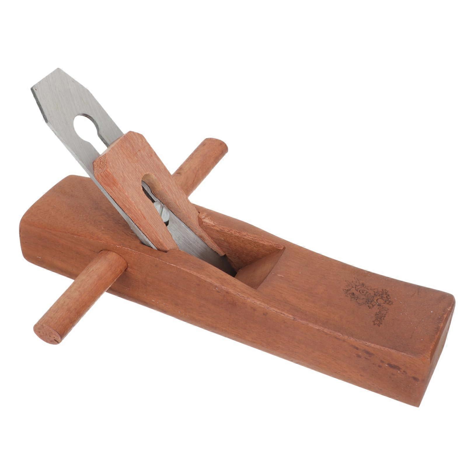 Handhobel für Holzverarbeitung - Ergonomisches Synthetikholz Werkzeug mit Gehärteter Langlebigkeit für Präzises Glätten und Polieren