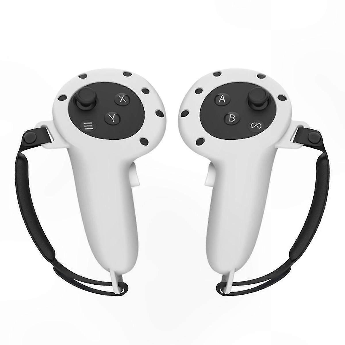 Silicone Protective Cover with Strap Handle Grip for VR Touch Controller Accessories