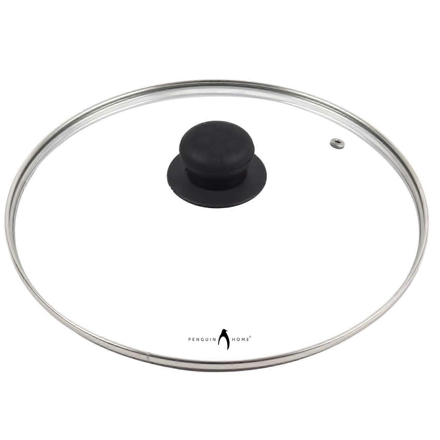 18cm Toughened Glass Lid with Bakelite Knob   for Saucepan, Durable and Stylish Cookware Lid