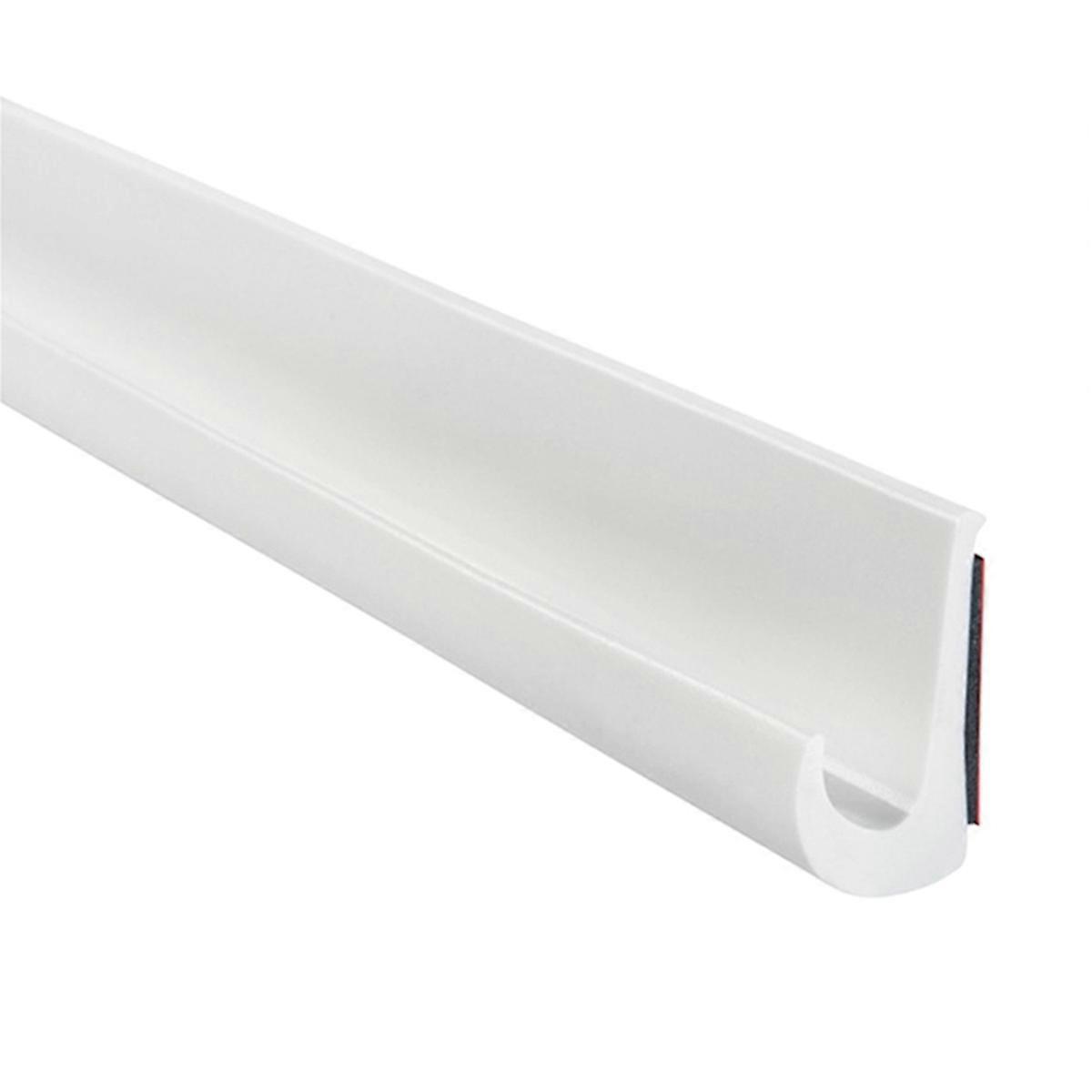 RV Caravan Roof Rainwater Gutter PVC Water Channel White