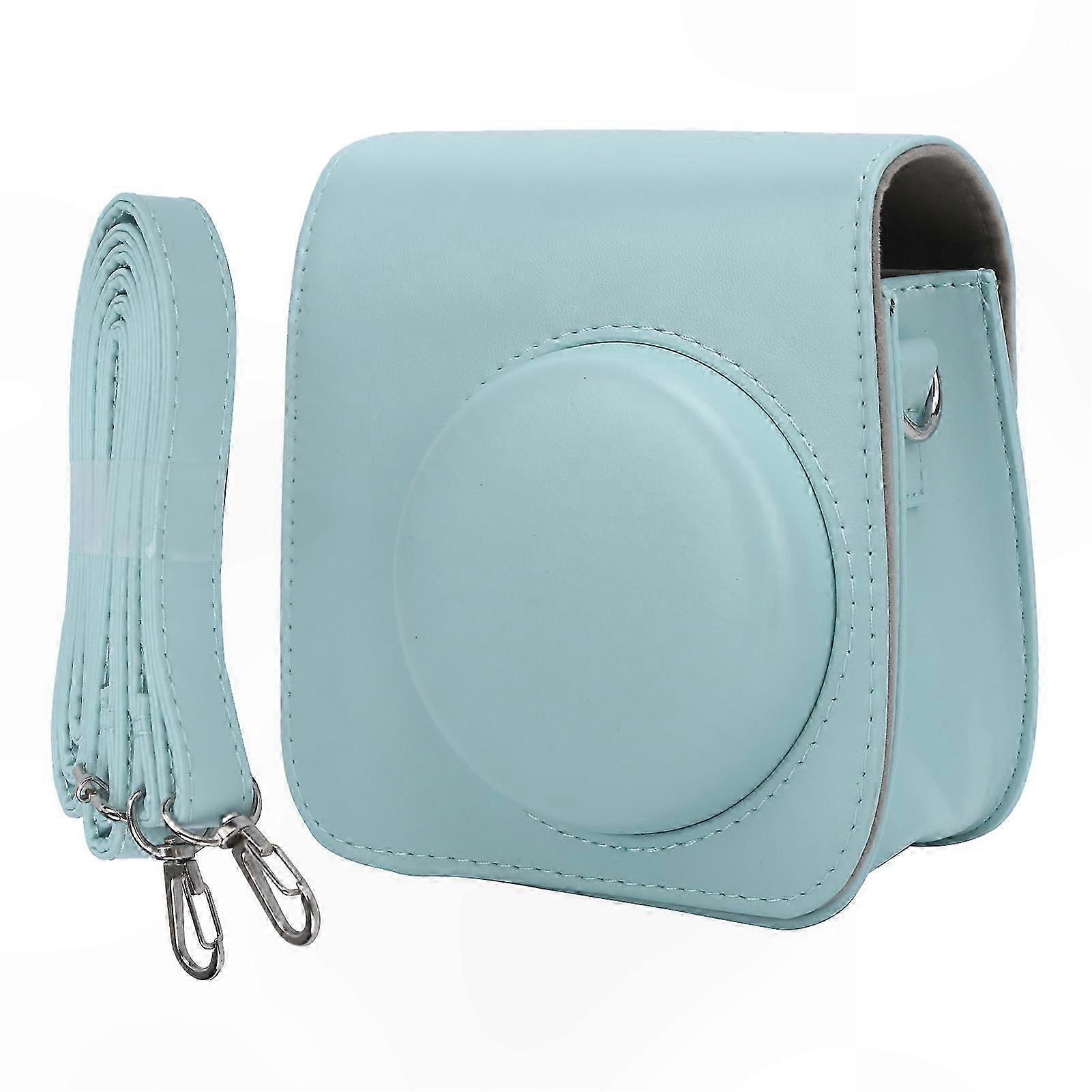 Adjustable Shoulder Strap PU Leather Case for Mini Instant Camera Protector