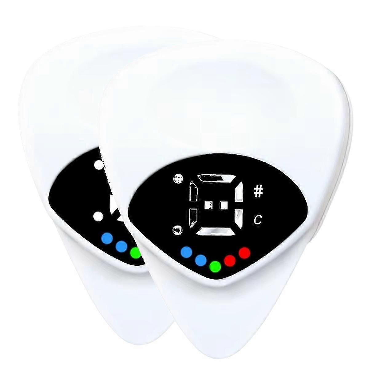 2 in 1 Guitar Tuner and Guitar Pick with LED Screen