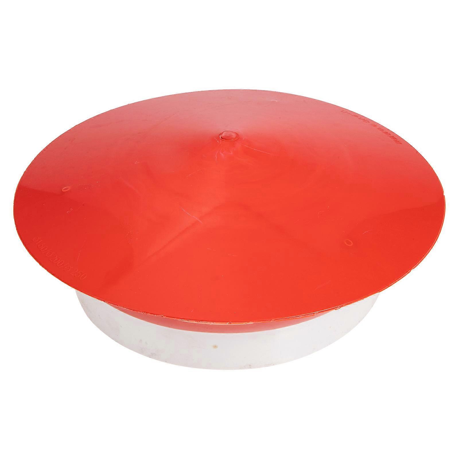 Durable PVC Chimney Rain Cover | Easy Installation Vent Cap for Roof Chimneys | Rainproof Protection
