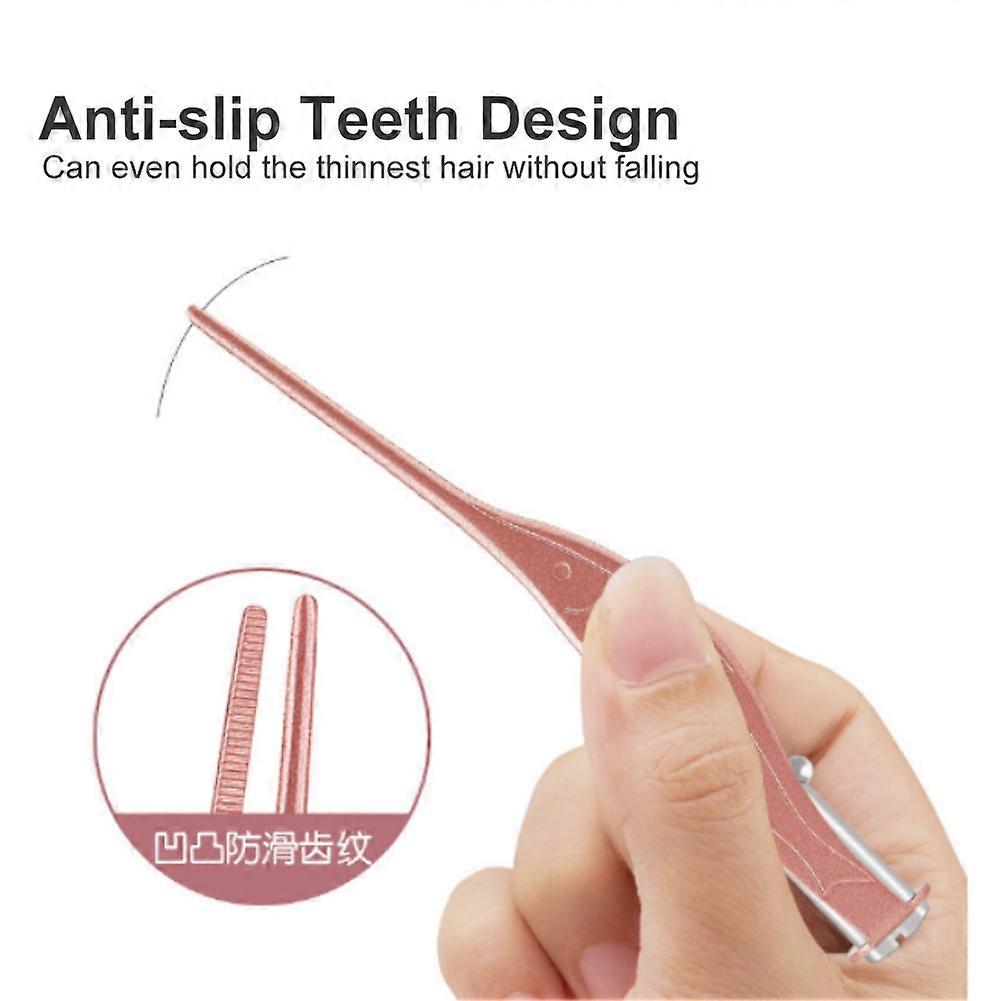 3 in 1 LED Ear Cleaner Set with Nasal Picker Rose Red, 17.8cm