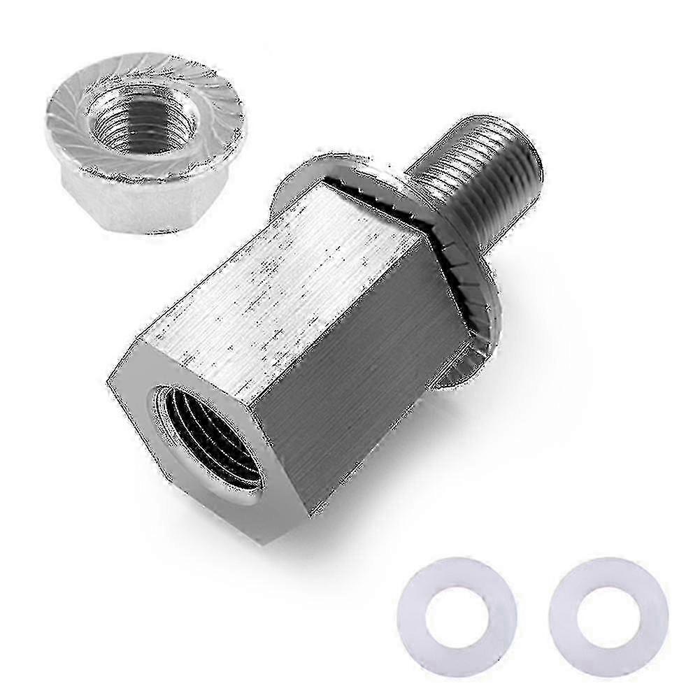 Heavy-Duty Bicycle Trailer Hitch Adapter with Silver Connection Screw for Secure Towing