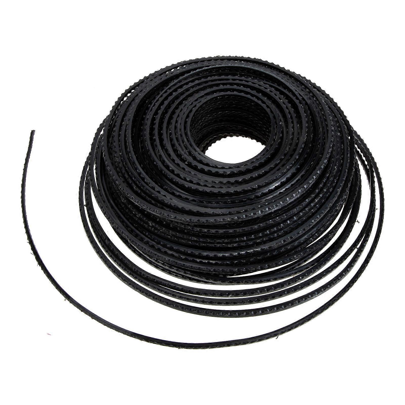 Black String Trimmer Replacement for Mower Lawn Weed 0.085 Inches