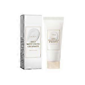 Rice cleanser Cleansing facial skin, hydrating, moisturizing, and tendering foam cleanser