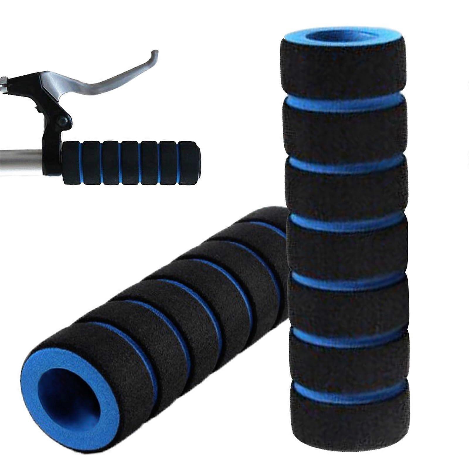 Good shock absorption effect pair of handlebars Bicycle ergonomic structure Bicycle grip sponge