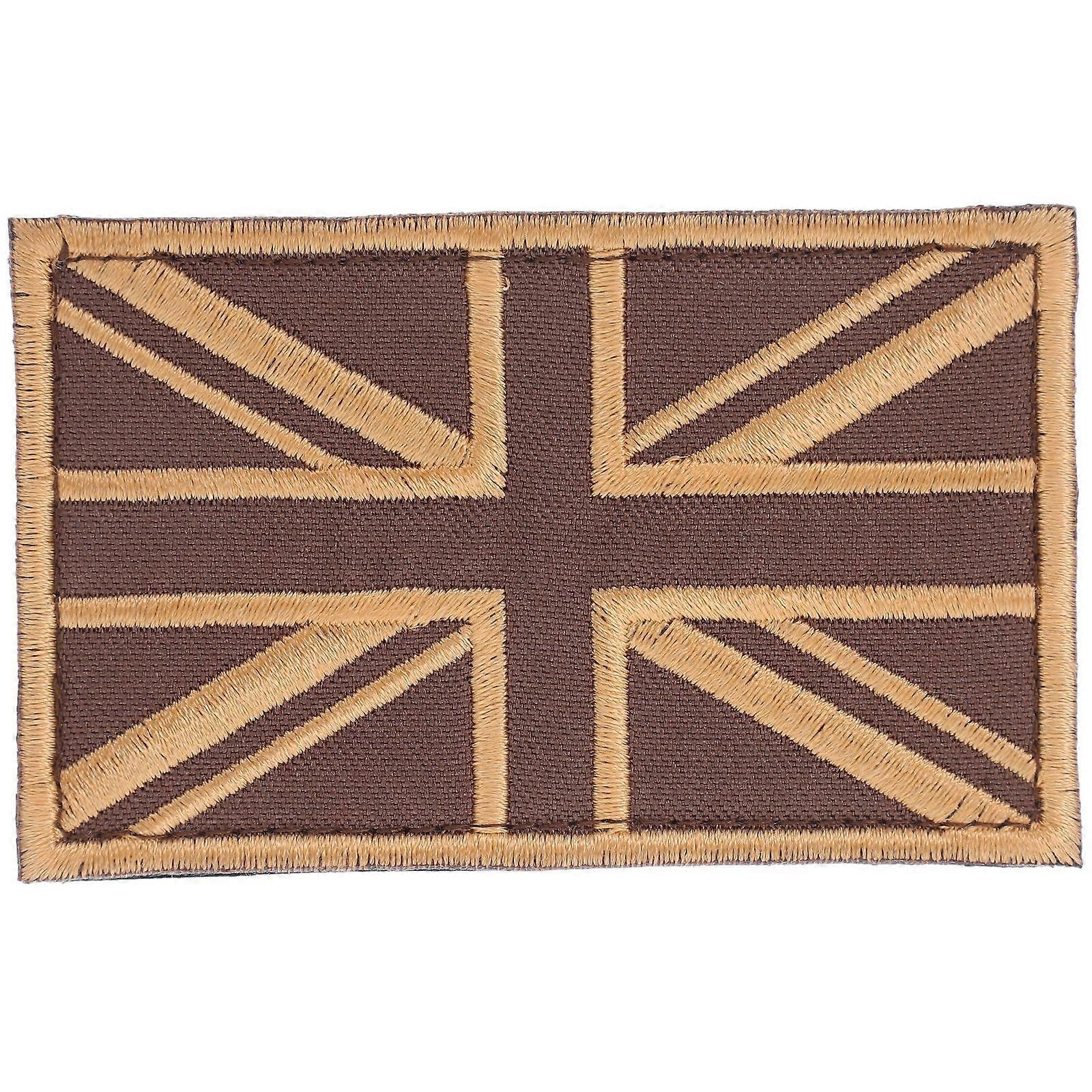 Embroidered Patches British Flag Applique for Clothing Union Jack Patch for Jackets Hats and Backpacks Cool and Funny Fabric Stickers for Clothes Repa