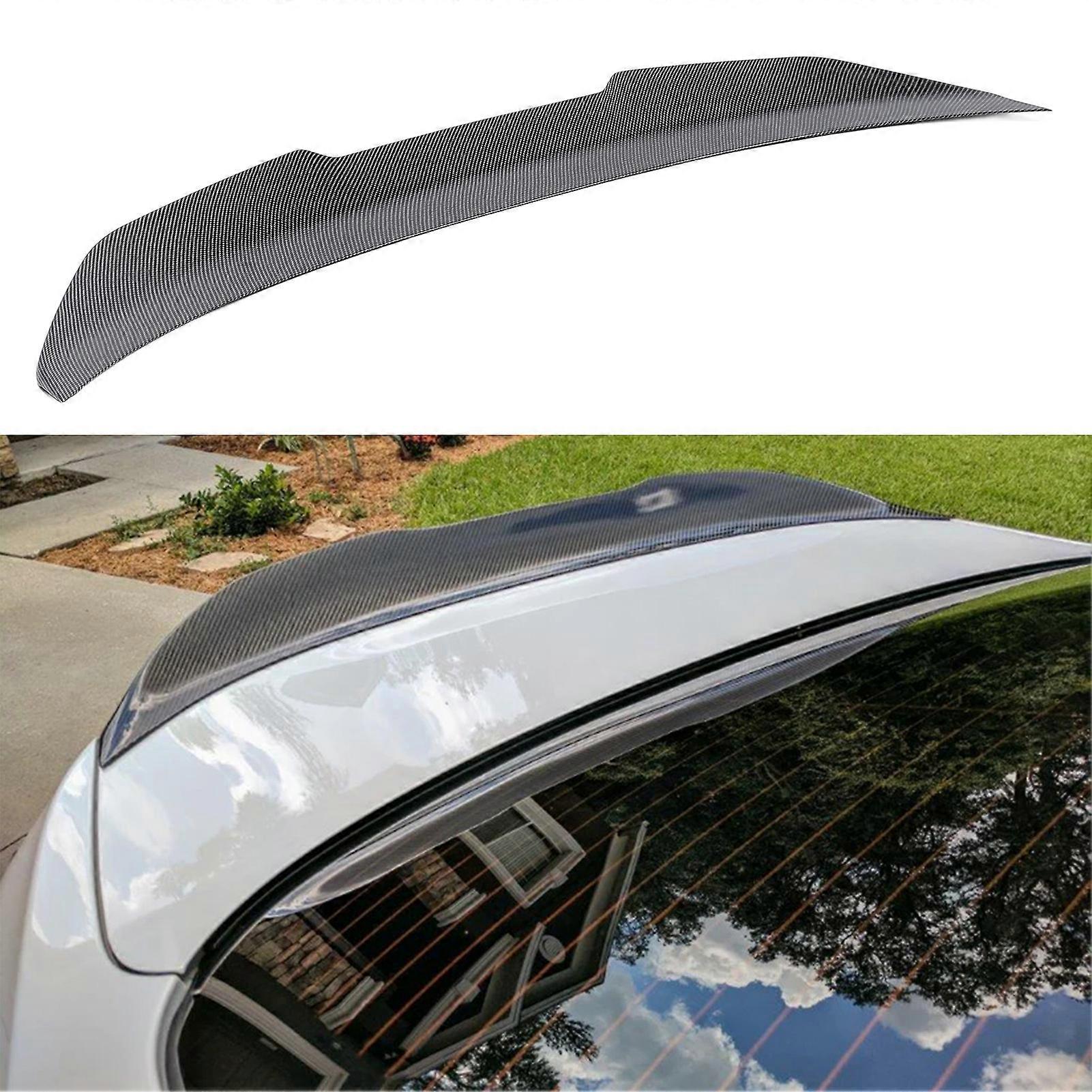 Rear Trunk Spoiler PSM Style Carbon Fiber Look for 5 Series F10 2011-17
