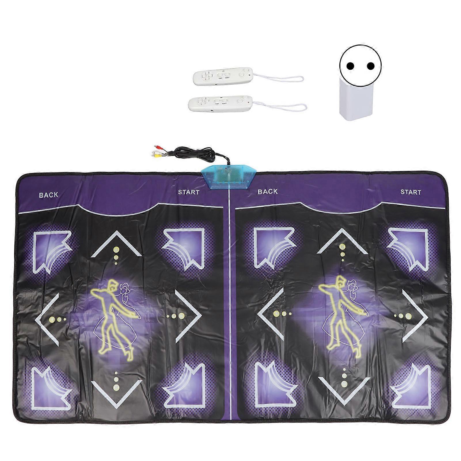 Dance Mat Dance Mat Adult and Children's Double Dance Floor Mat with Handle Support Memory Card