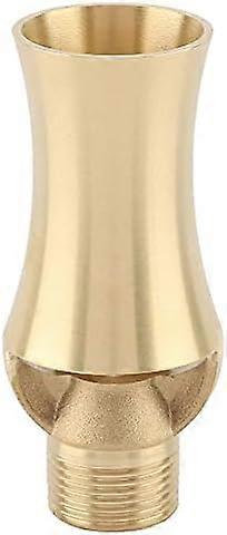 Cascade Fountain Nozzle Spray, Brass Ice Tower Cascade Cedar Water Fou
