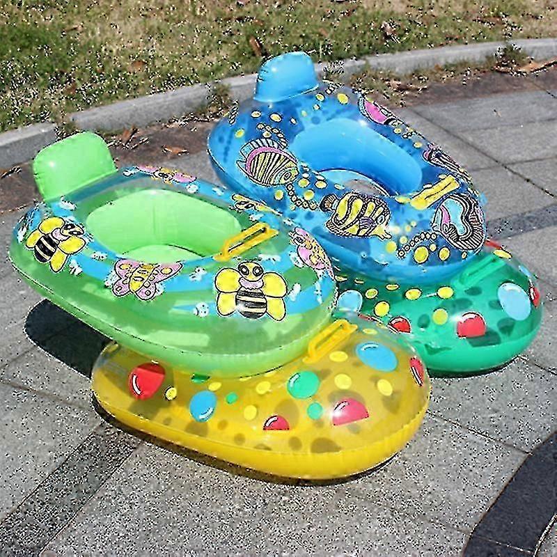 Comfortable Inflatable Baby Swim Ring - Soft Pool Float for Toddlers