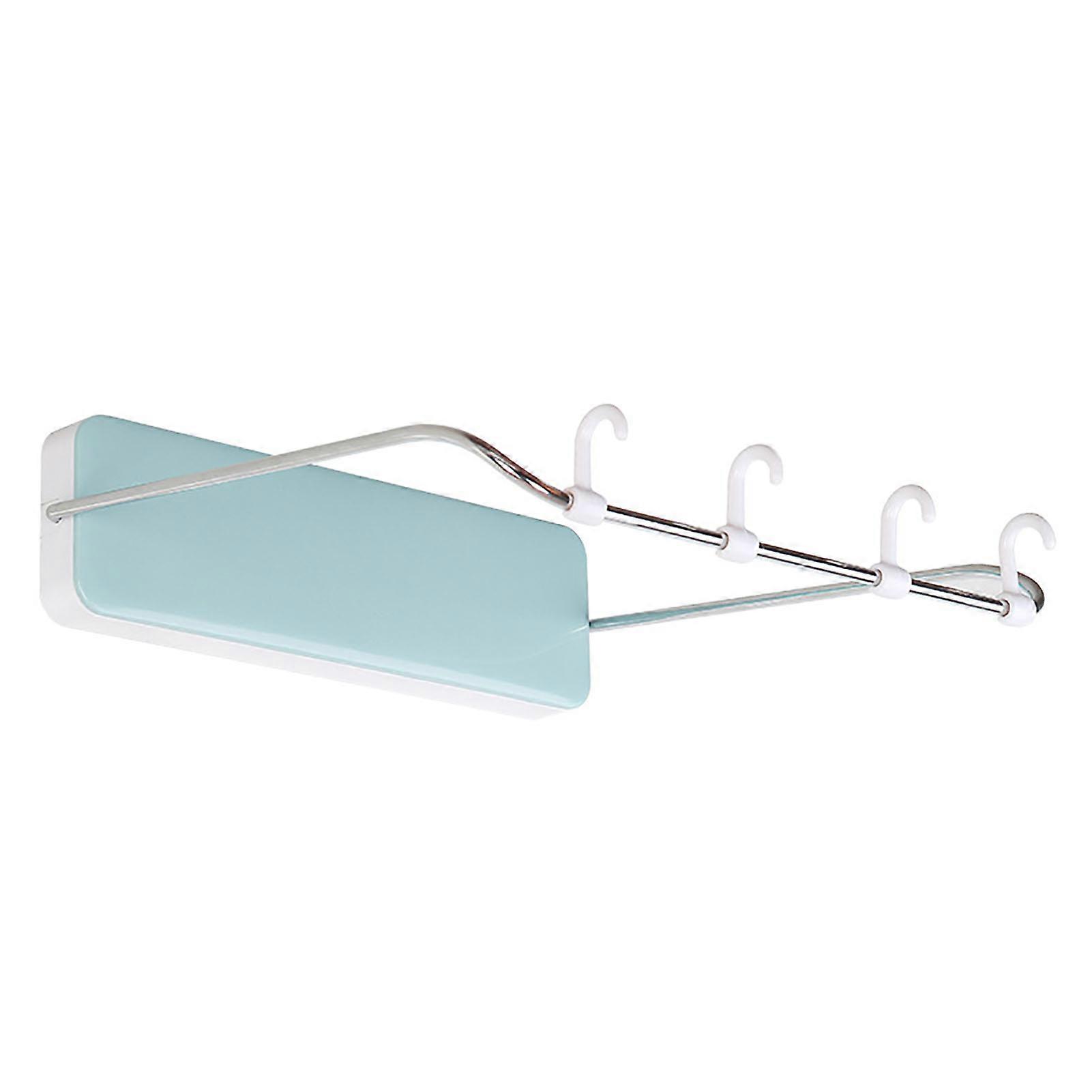Folding Hanging Basin Holder Wall Mounted 4.23oz ABS Rack