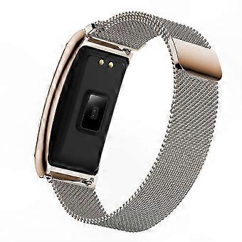Women's Health Tracker Smartwatch with Heart Rate and Blood Pressure Monitoring Functions
