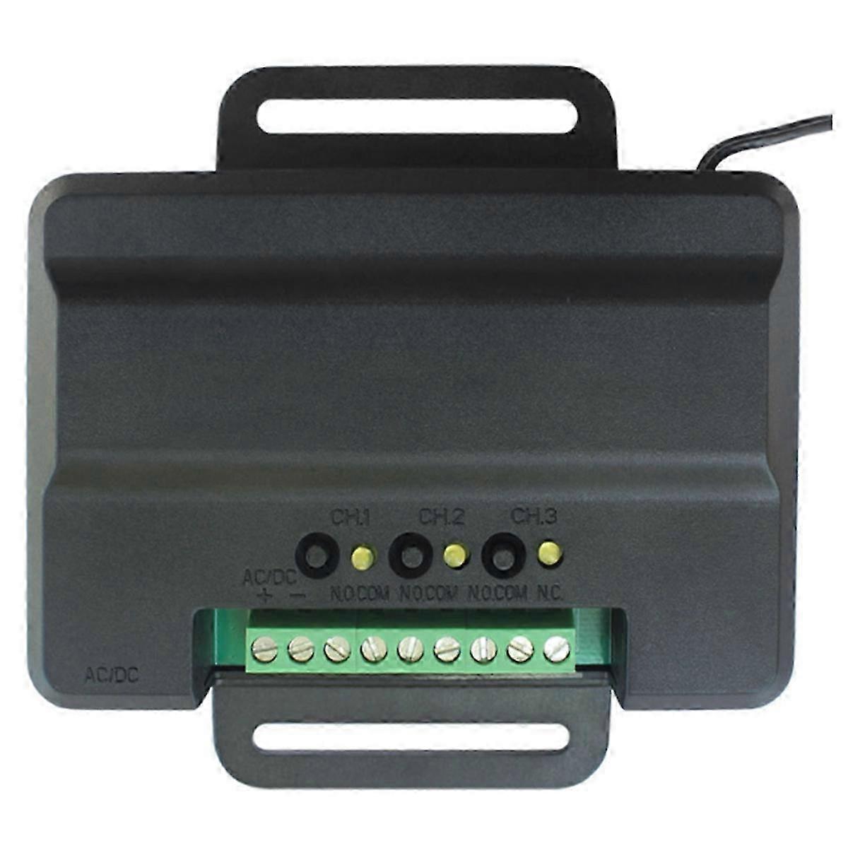 Universal Gate Receiver for 315/390MHZ Garage Door Opener, Compatible with Most Commercial Operators