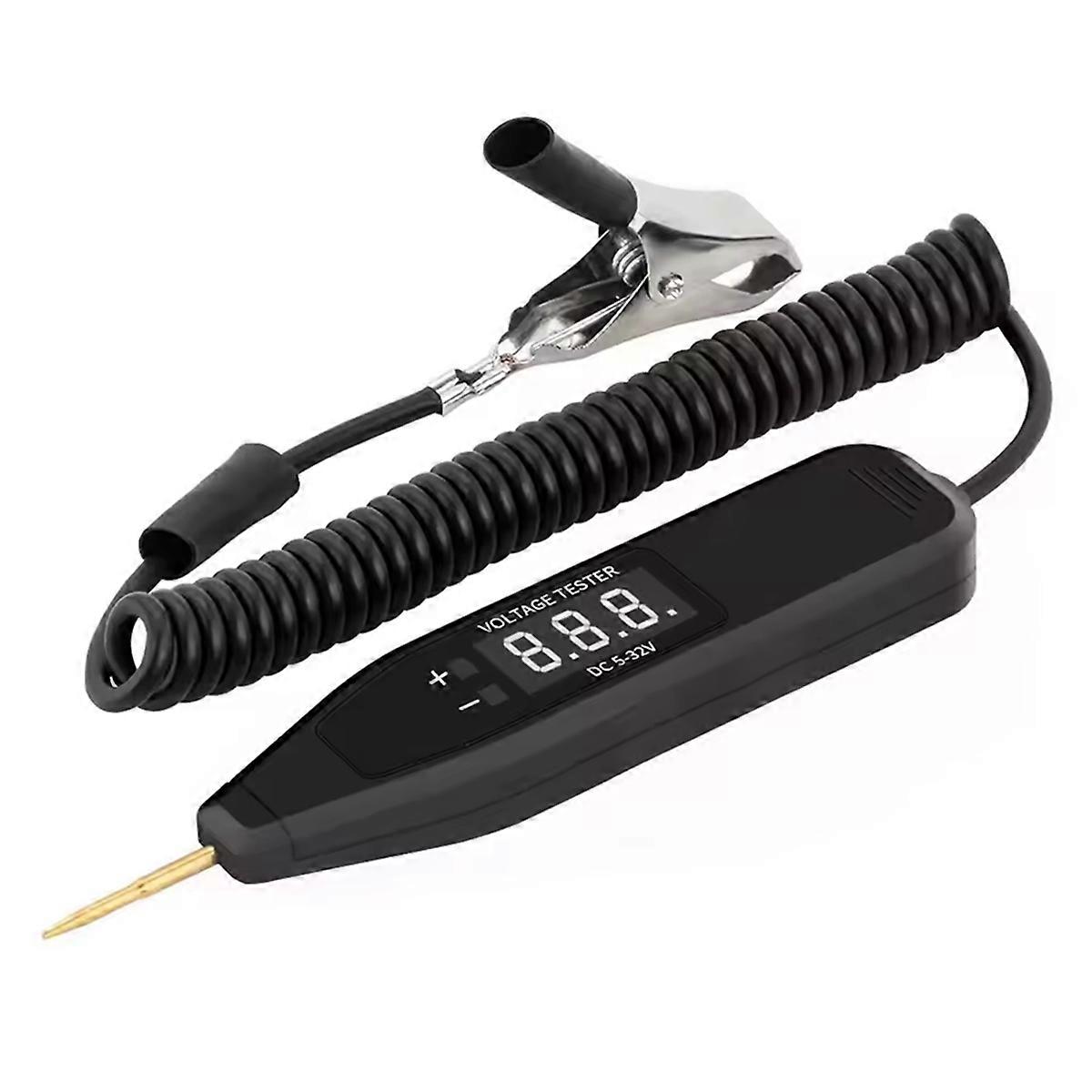 5-32V Car Electrical Circuit Test Pen Digital Electric Voltage Power Test Pen Probe Car Voltage Tester Test Pen for Car