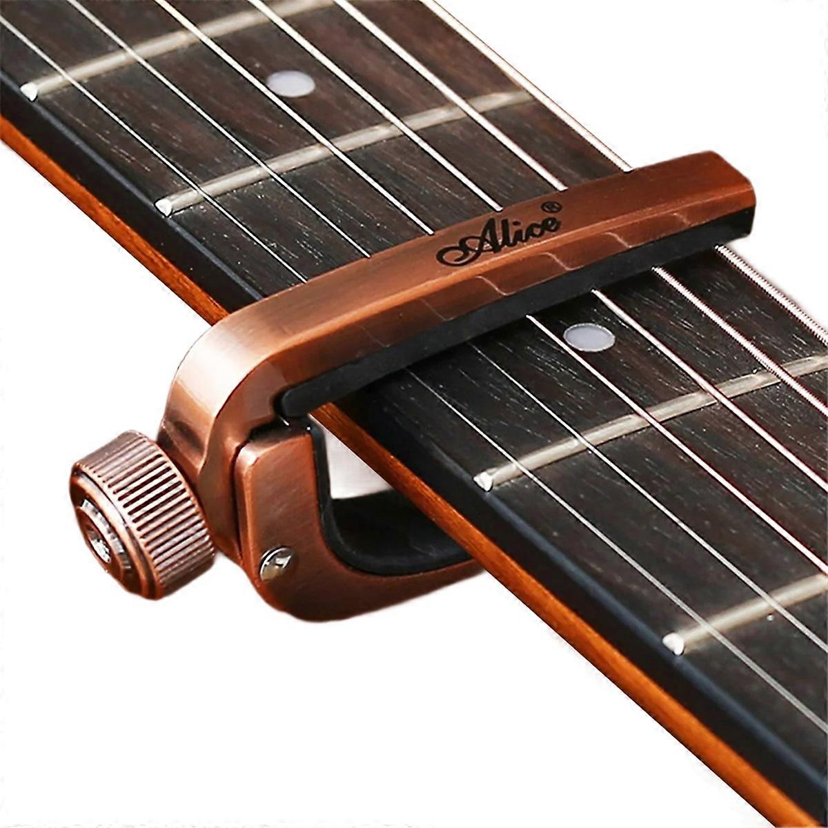 Guitar Capo Adjustable Roller Perfect Quick Change Tune for Electric Acoustic Guitar, Bass, Violin, and Ukulele B