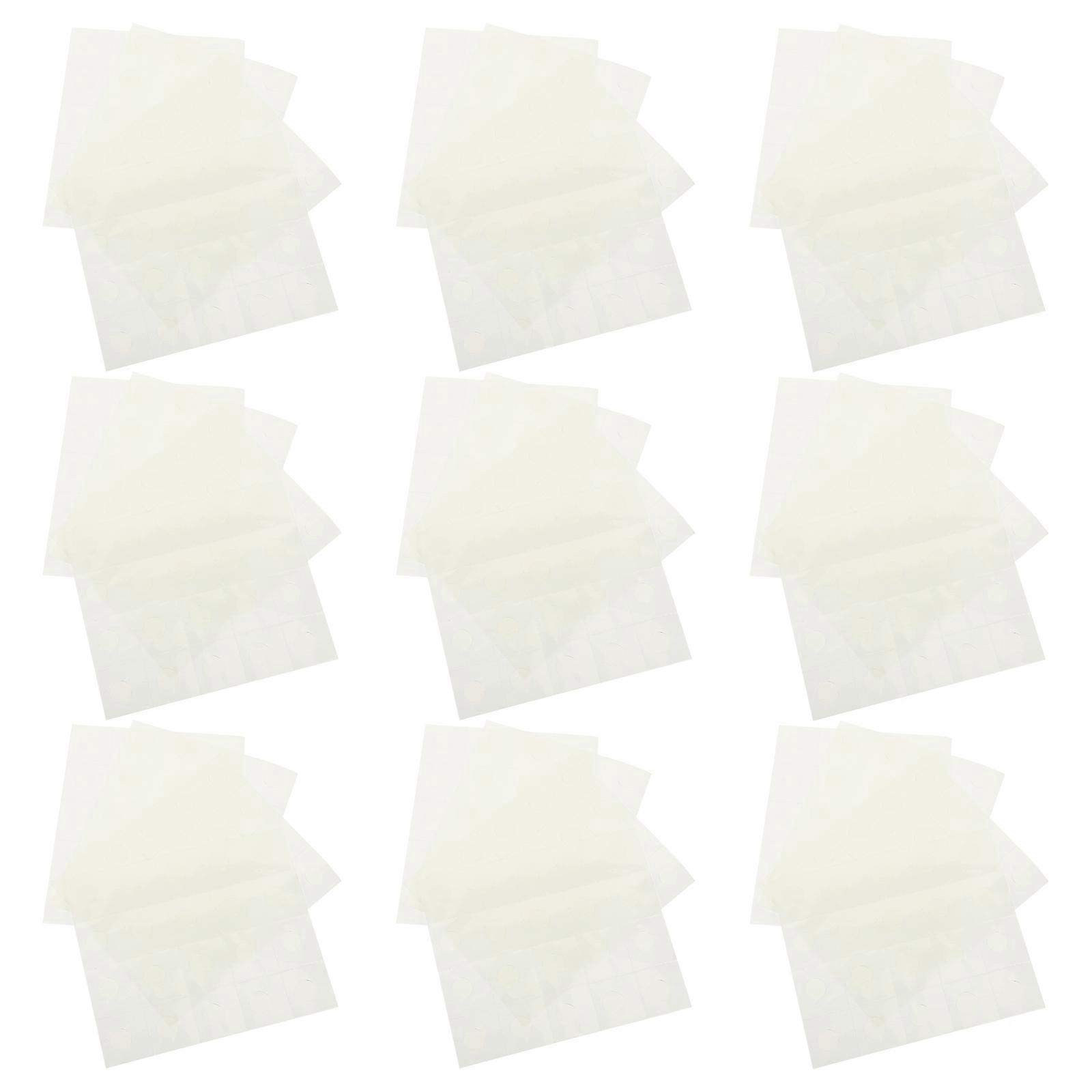 Double-Sided Balloon Stickers Dot Glue Points for Decor 50 Sheets Pack