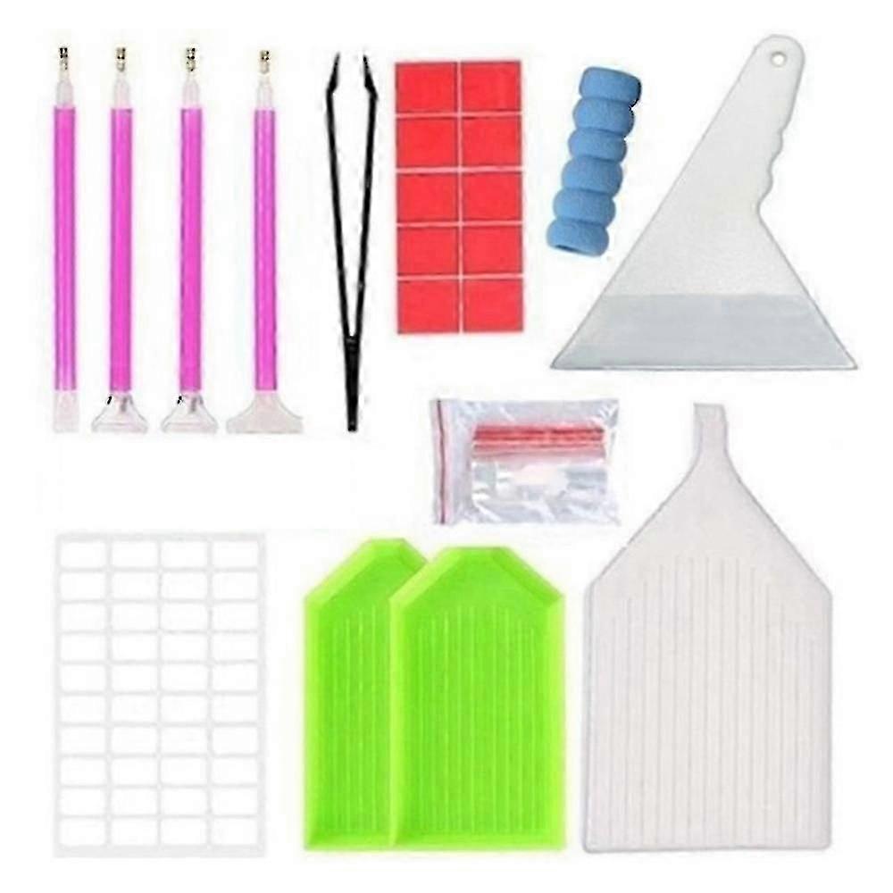 Timanttimaalaustyökalun maalaustyökalu timanttikirjontalaatikko 5d timanttitarvikkeet tyyli 1-YUHAO